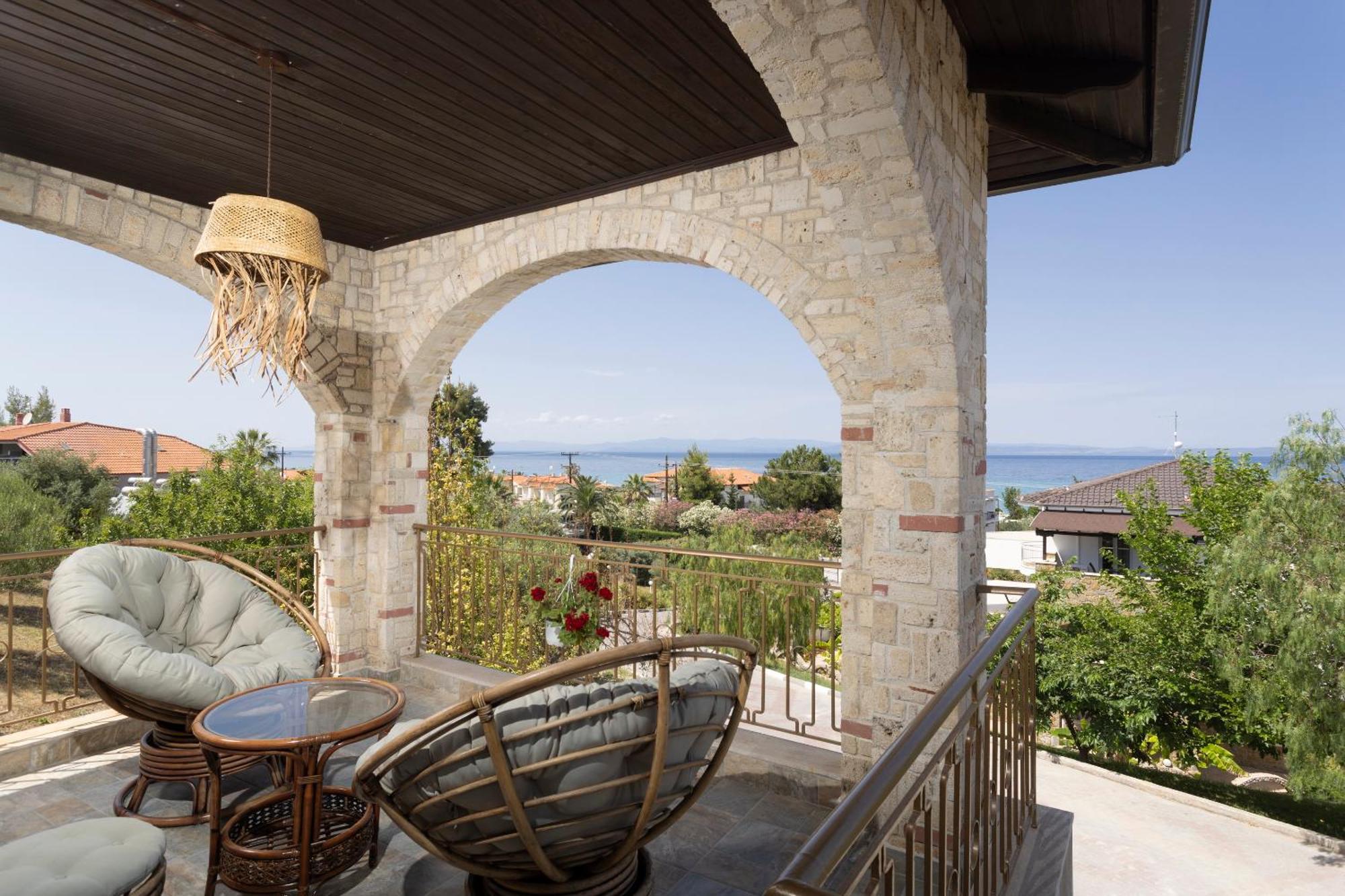 Villa Helga Exotic Пефкохори Экстерьер фото